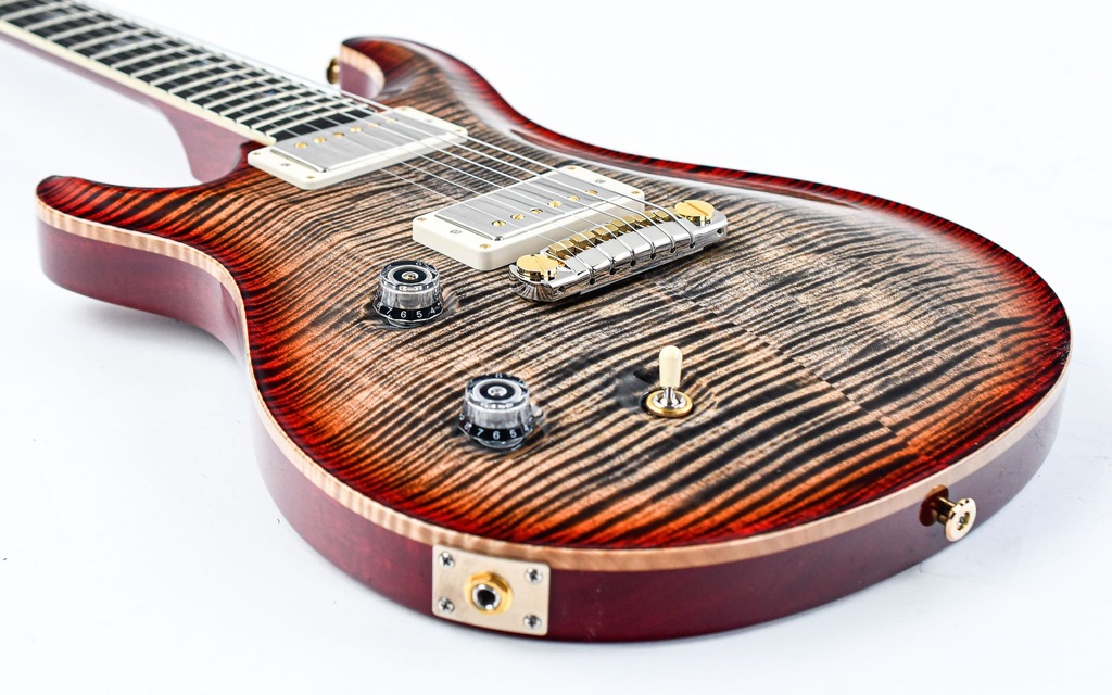 PRS Wood Library McCarty 10 Top Charcoal Cherry Burst Lefty | The  Fellowship of Acoustics